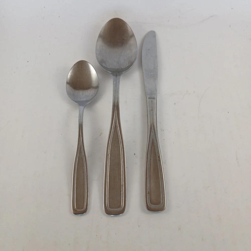 Oneida Northland Classic‎ Harmony Korea  3 Pc Set Teaspoon Tablespoon Knife